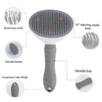 Purrfectgroom Self-Cleaning Pet Hair Brush